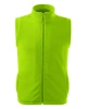 Unisexová fleecová vesta NEXT - limetková
