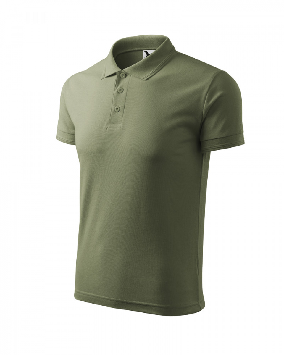 Pánská polokošile PIQUE POLO - Khaki