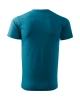 Unisexové tričko HEAVY NEW - tmavě tyrkysové