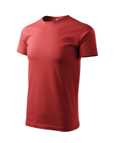 Unisexové tričko HEAVY NEW - červené