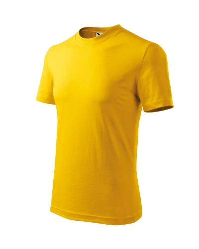 Unisexové tričko HEAVY - žlutá