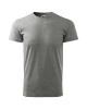 Pánské tričko Basic - tmavě šedý melír