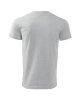 Pánské tričko Basic - světle šedý melír