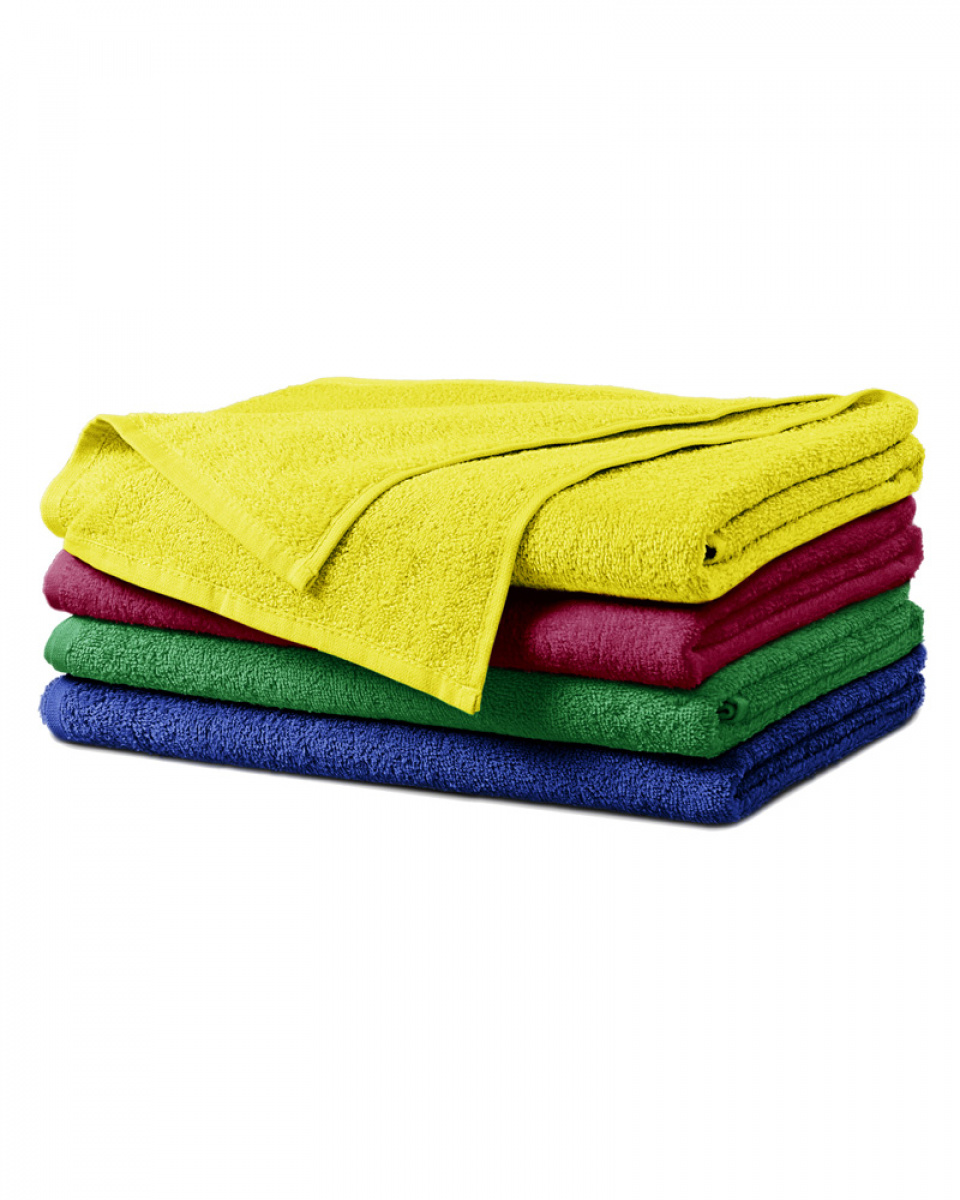 Osuška TERRY BATH TOWEL - Středně zelená