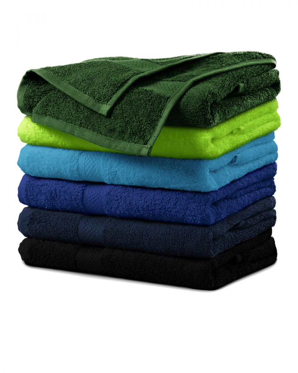 Ručník TERRY TOWEL s bordurou - Apple green