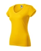Tričko dámské FIT V-NECK 162, žlutá