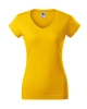 Tričko dámské FIT V-NECK 162, žlutá
