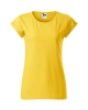 Dámské tričko FUSION - žlutý melír
