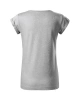 Dámské tričko FUSION - střibrný melír