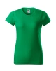 Dámské tričko BASIC - středně zelená
